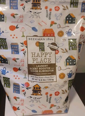 Beekman 1802 Happy Place Laundry Scent Booster & Odor Eliminator 40 oz
