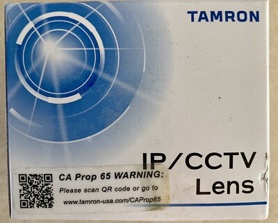Tamron CCTV Lens 13VG2812ASII 1/3'' 2.8-12mm F/1.4 DC Auto Iris W/ Connector (A9)