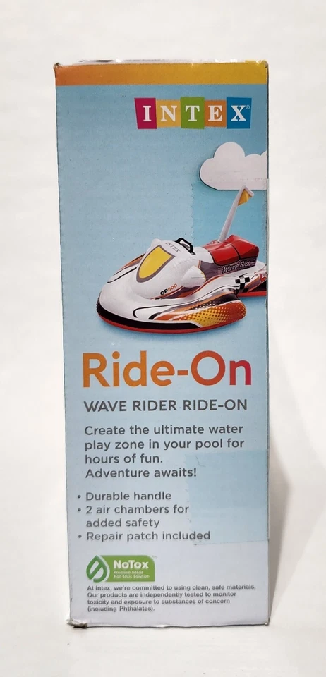 Intex Wave Rider Ride-On Jetski: Aquatic Pool Float 46" X 30.5" - Image 2 of 2