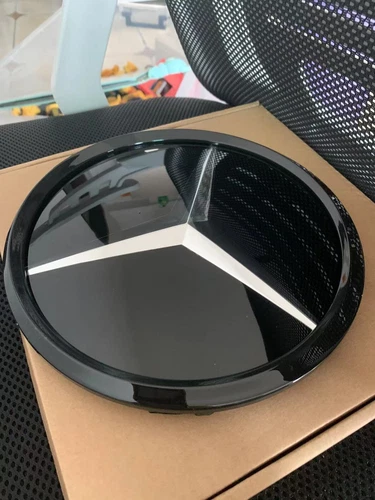 Grill Schwarz Stern Emblem Spiegel Logo Für 2016-2022 Mercedes Benz E serie W213 - Bild 3 von 6