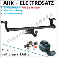 AHK & ES13 FüR Volvo XC90 XC 90 Bj Ab 2002 Eph-Abschaltung Einparkhilfe E-Satz