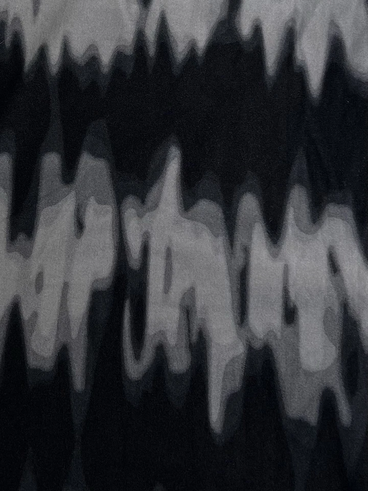 LuLaRoe Leggings TC Alto Curvilíneo TIE DYE RAYAS Tribal Negro Blanco Yoga Informal Foto 2 de 4