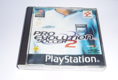 Playstation 1 Pro Evolution Soccer 2 mit Anleitung PS1 Spiel