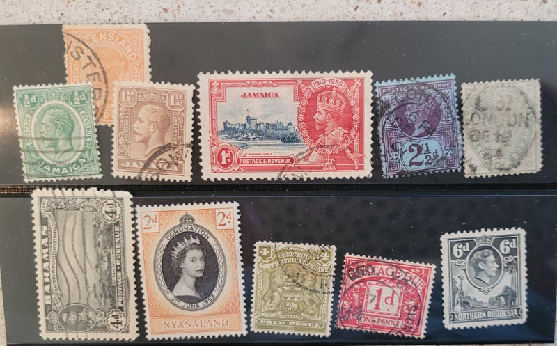 Jamaica 101, 104, Nysaland 172, Brit. South Africa, N. Rhodesia, Bahama 184 (C42