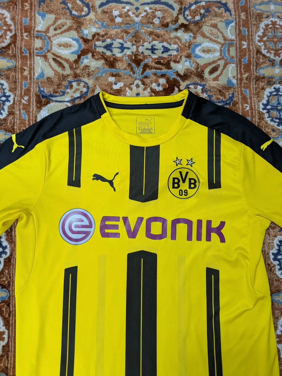 Maillot Borussia Dortmund PUMA - Homme Taille L (Jaune, Officiel)