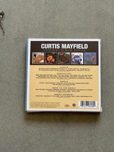 Curtis Mayfield Original Album Series (CD) Box Set (UK IMPORT) - Picture 3 of 4