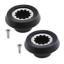 2 Packs Blender Drive Socket Kit, Replacement uniform in size, Black
