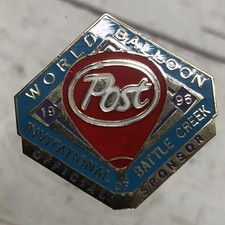 1996 Post Cereal  Sponsor Pin World Hot Air Balloon Invitational Battle Creek MI