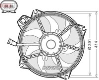 LüFter MotorküHlung Denso DER23005 FüR Renault Megane 3 DZ0 BZ0 KZ0 ScÉNic JZ0