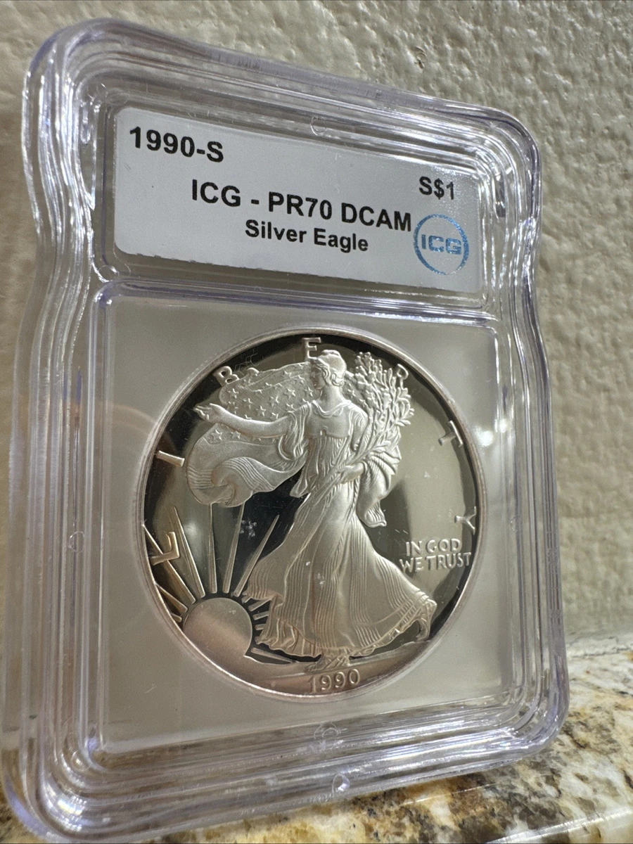 ICG Certified PR 70 Silver Bullion Coins for sale | eBay