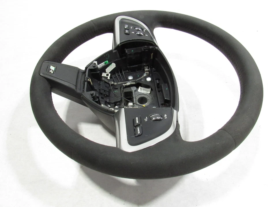 10-15 Jaguar XK XKR 2014 Steering Wheel W/ Shifter Paddle Switch |:Y - Image 2 of 4