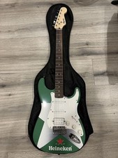 E-Gitarre Squier von Fender Heineken Bullet S...