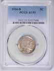 1916-D 5c Buffalo Nickel PCGS AU55  *  #53557998