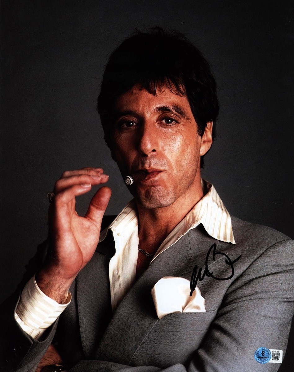 Photo signée à la main Al Pacino 8 x 10 avec certificat d'authenticité - France