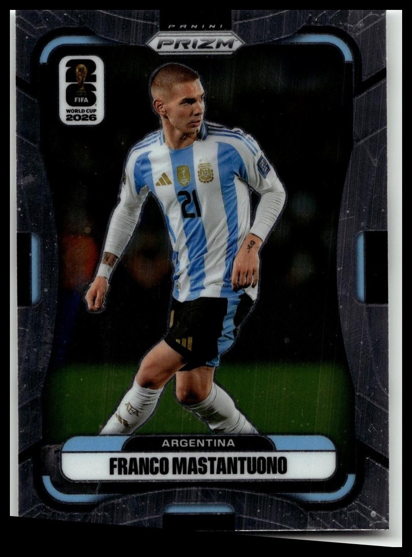 2026 Panini Prizm FIFA World Cup Franco Mastantuono #20 Argentina