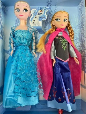 Frozen Elsa and Anna Dolls Princess Doll Gift With Box