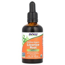 Certified Organic Licorice Root, 480 mg, 2 fl oz 59 ml 