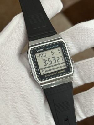 Rare Vintage Casio Calendar Memo A280 Men's Digital Watch Module