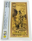 2022 Wyoming 50 Goldback PCGS 70 *ALPHA SERIES* (Libertas, Liberty)