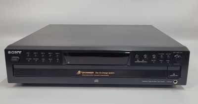 Sony CDP-CE375 5 Disc CD Changer Carousel Player Tested No Remote + Video