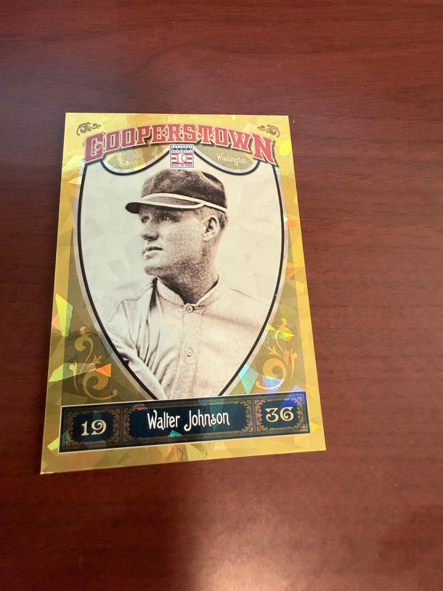 Walter Johnson Baseball Sports Trading Cards & Accessories