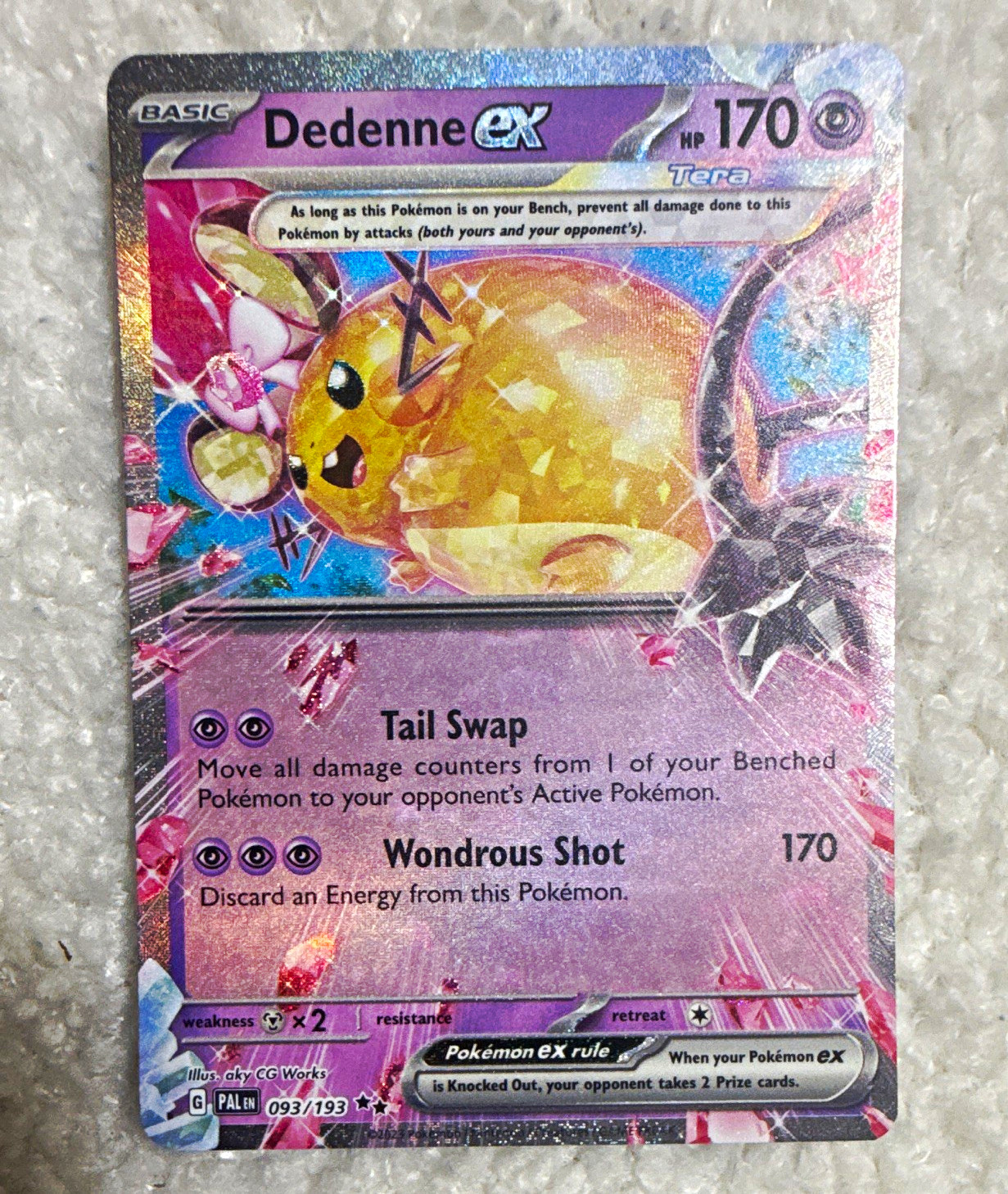 Dedenne ex 093/193 NM