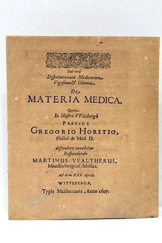 Petit texte de pharmacie très rare Walther Wittebergae 1607 - Picture 2 of 7