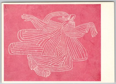 Paul Klee The Creator Der Schöpfer Art Postcard Kunstverlag Fingerle