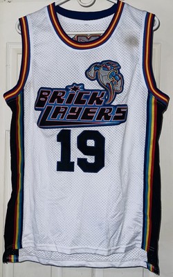 Vintage Aaliyah Brick Layers Basketball Jersey Size S MTV Annual Rock N Jock
