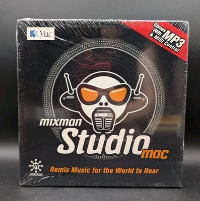 Beatnik Mixman Studio 1 for Mac, Sealed In Box Vintage Software