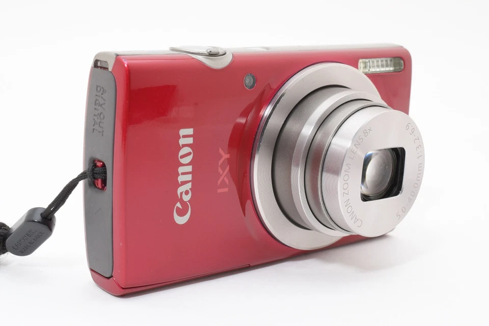 Canon IXY 180 PowerShot ELPH 180 IXUS 175 Digital Camera Red [EXC++] Japan 2832 - Image 4 of 4