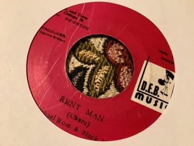 Michael Rose & Black Uhuru, Rent Man  , 7 DEB.