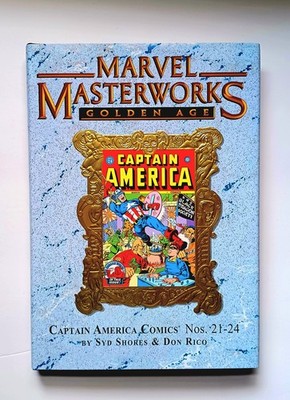 Captain America Marvel Masterworks Vol 1 HC Limited To 800 Golden Age Mint
