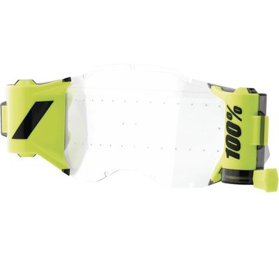 100% Film System for Accuri Junior 2/Strata 2/Junior Forecast Goggles Motorcycle