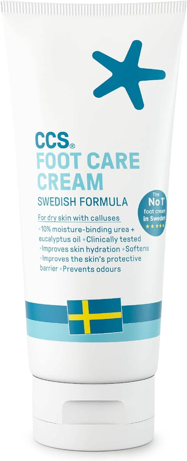 CCS Professional Foot Care Cream 175 Ml - Moisturise and Protect Dry and Calluse