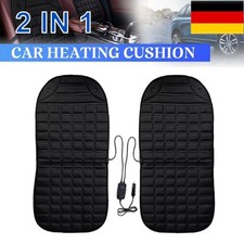 2 Auto Sitzheizung 2 Stufen Heizstufen beheizbare Sitzauflage Heizkissen PKW 12V