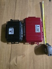 Pelican Micro Case Lot i1010 Black & 1020 Red Waterproof Dry Box Storage Bundle