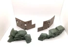 Outpost Defender Walls Sandbags G.I. Joe 1986 Hasbro Vintage Vehicle Action Part