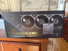 MSI MEG CORELIQUID S360 AIO CPU Liquid Cooler Intel LGA 1700 Socket - USED