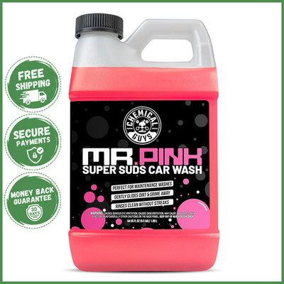 MR. PINK FOAMING CAR WASH SOAP High Suds Vehicle Cleaner Formula pH Balance 64oz