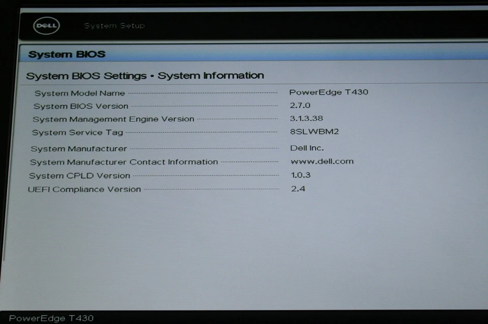 DELL POWEREDGE T430 8LFF 1X E5-2609 V3 32GB H330 NO HDD-2X 495W T7-A17 - Image 2 of 4