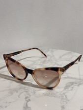 Vogue 3705 Cat Eye Eyeglass Frames Light Sunglasses Tortoiseshell 52mm Italy