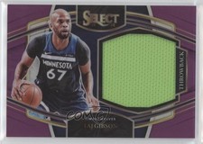2021-22 Panini Select Throwback Memorabilia Purple Prizm /99 Taj Gibson 0su2