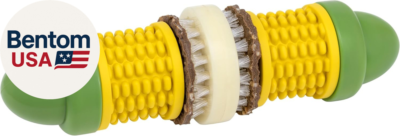 Busy Buddy Cravin' Corn - Adjustable Slow Feeder Toy with Re