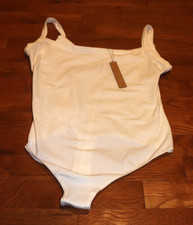 BNWT SKIMS Stretch Cotton Jersey Bodysuit MSRP 58