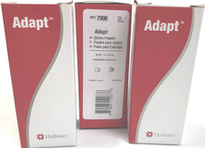 LOT OF 3 NEW HOLLISTER ADAPT 7906 OSTOMY STOMA POWDER EXP 2029