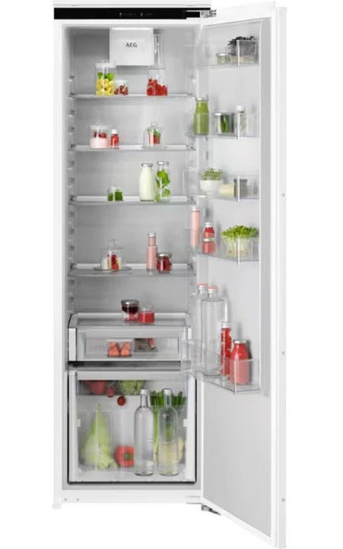 AEG NSK6D181EC Tall Integrated Larder Fridge with Fixed Hinge GRADE A