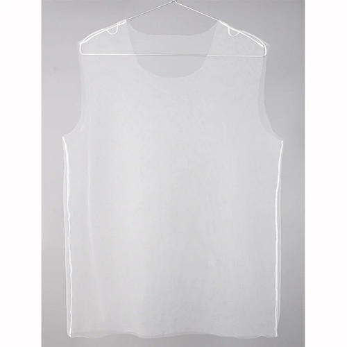Brand New Men T-Shirt Vest See Through Sleeveless Solid Color T-Shirt Tank - Picture 4 of 28