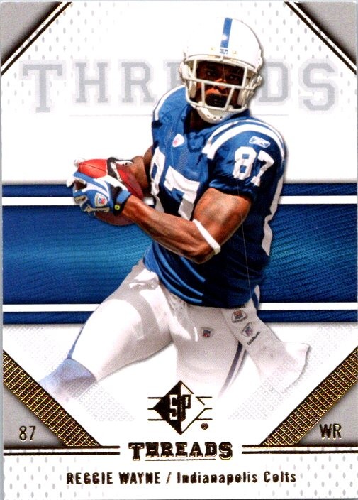 Reggie Wayne 2009 SP Threads #81 Indianapolis Colts