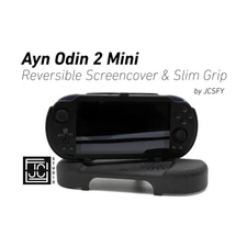 Ayn Odin 2 Mini Grip 2-in-1 Reversible Screen Cover & Slim Comfort Grip